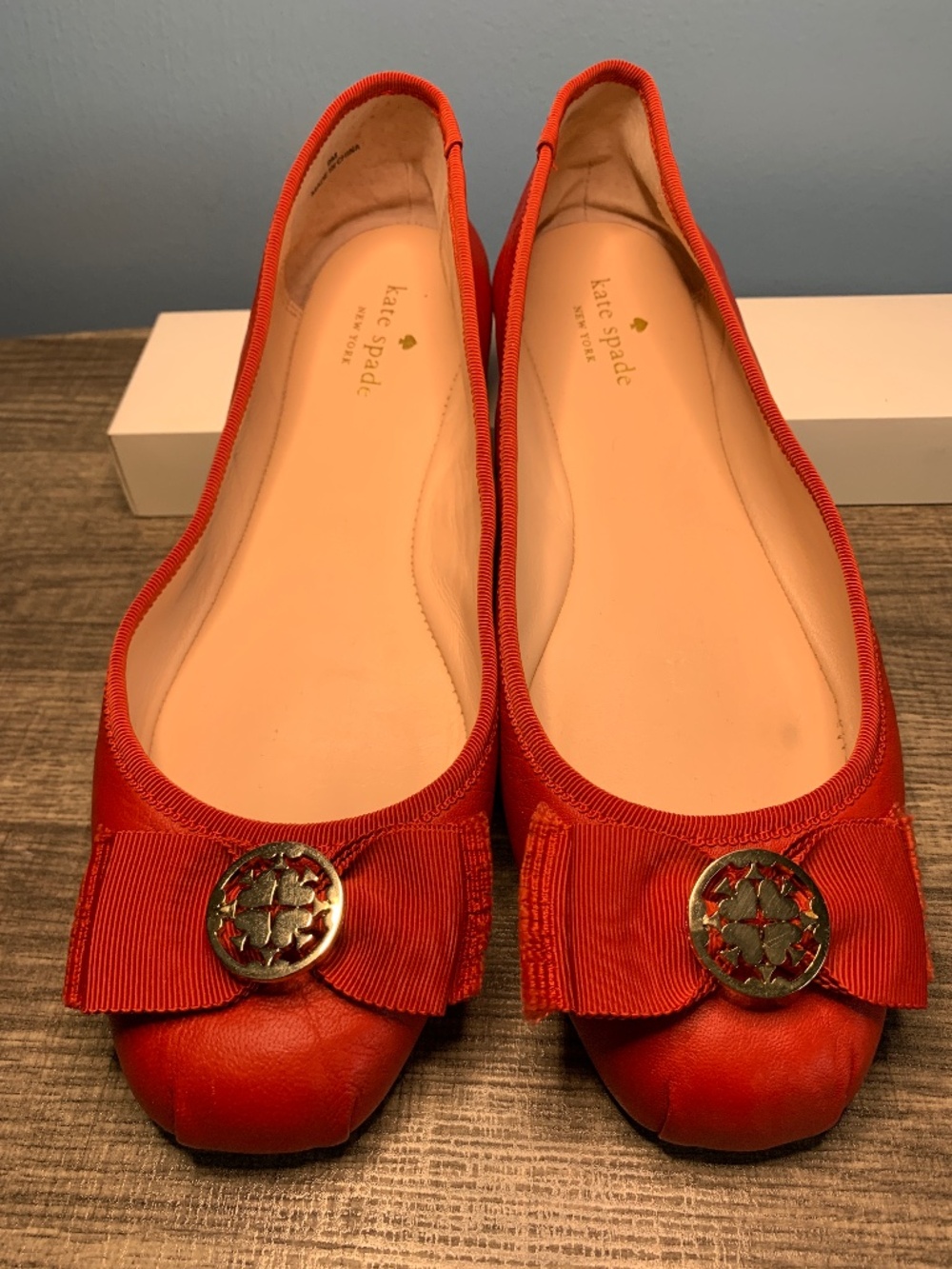 Kate Spade New York ballet flats in red size 9M